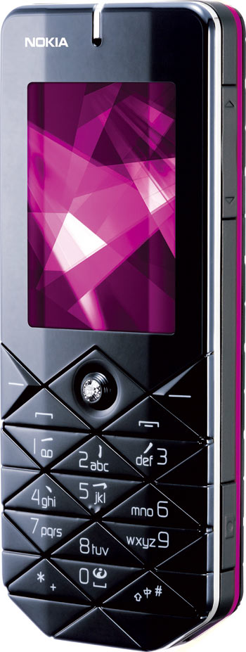 2007年12月18日，诺基亚发布其最新款珍藏版手机诺基亚7500 Prism。此款手机的设计灵感源自07-08最流行元素--“钻石切割工艺设计”，由诺基亚和CRYSTALLIZED™施华洛世奇元素联手打造。其机身嵌入了555颗施