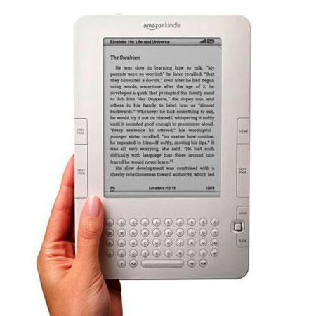 亚马逊新款Kindle<a href=http://www.3d3d.cn/ target=_blank class=infotextkey>电子</a>阅读器亮相(组图)
